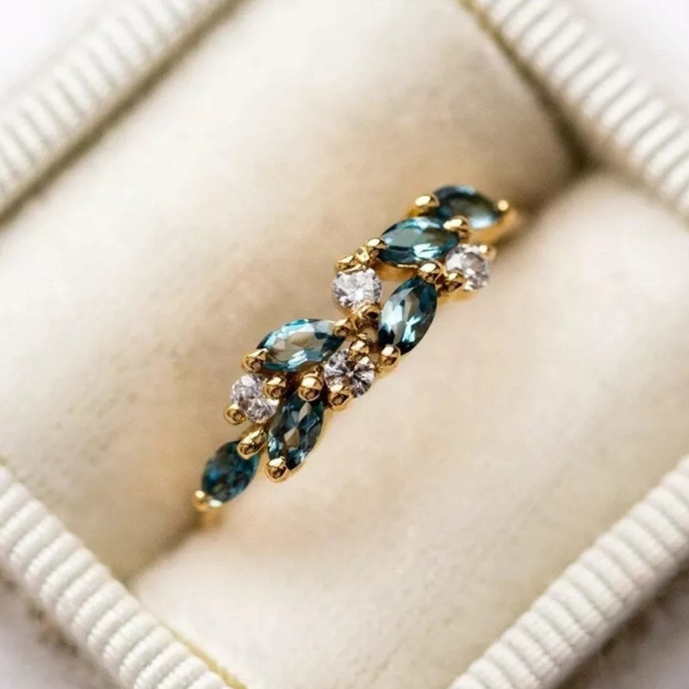 BRIDAL WEDDING RING ENEGAGMENT RING - Picture 5 of 10
